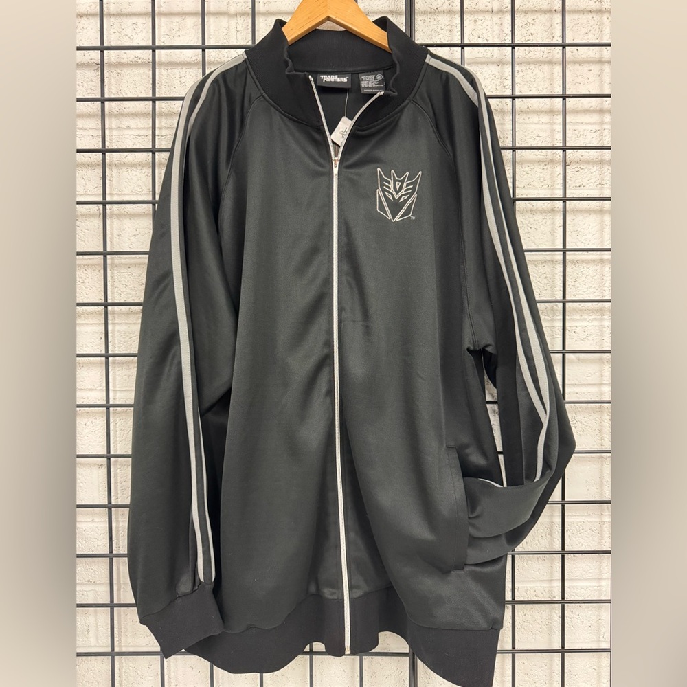 Black Transformers 2007 Track Jacket XXL NWT